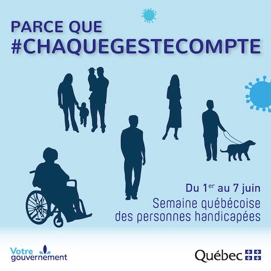 Canada : Semaine québécoise des personnes en situation de handicap