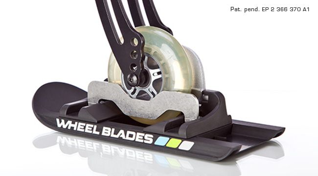 Wheelblades : skier avec son fauteuil manuel