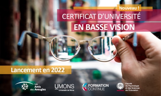 Formation : lancement d'un certificat d'université en basse vision le 8 mars 2022