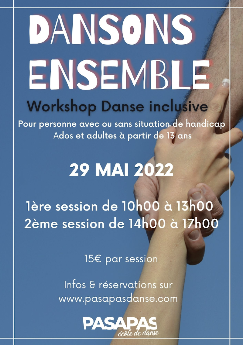 "Dansons ensemble" : workshop de danse inclusive