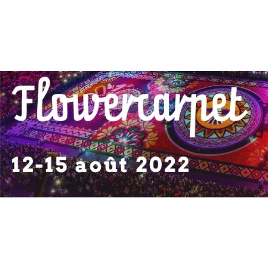 Bruxelles : Le tapis de fleurs est de retour cet été
