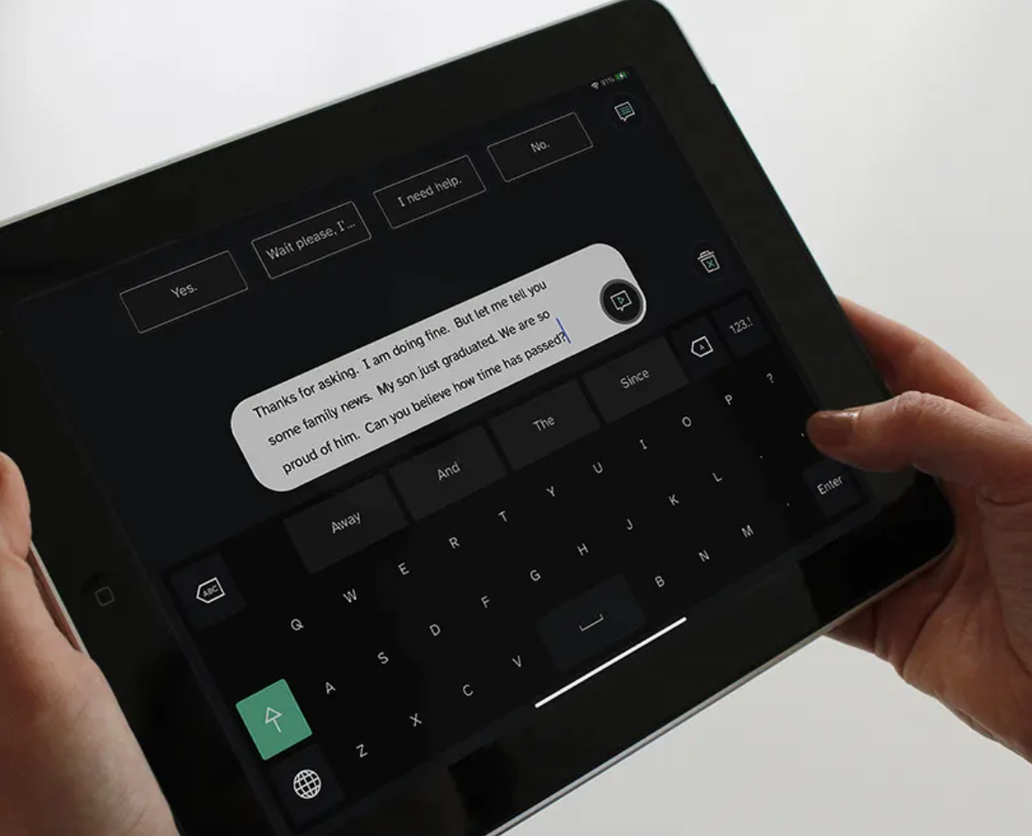 TD Pilot - Tablette iPad par commande oculaire