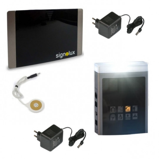 Pack Amplificateur de sonnerie VisuTone avec adaptateur secteur