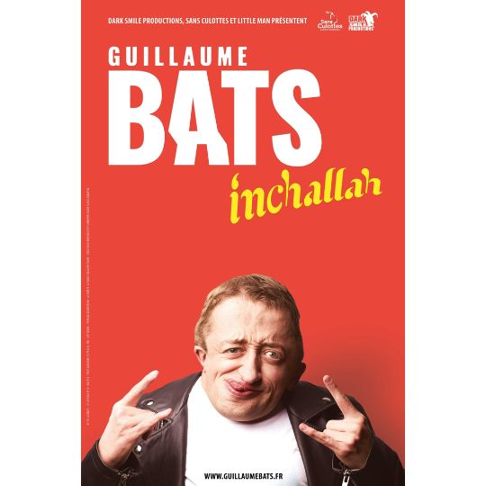 Vignette représentant l'affiche de spectacle de Guillaume Bats