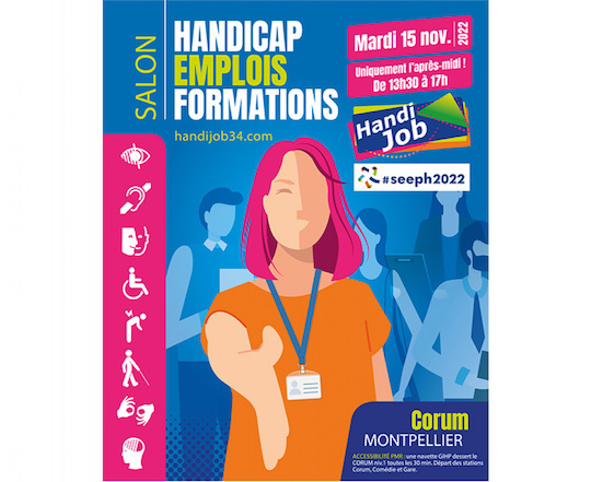 Place à Handijob le 15 novembre à Montpellier !