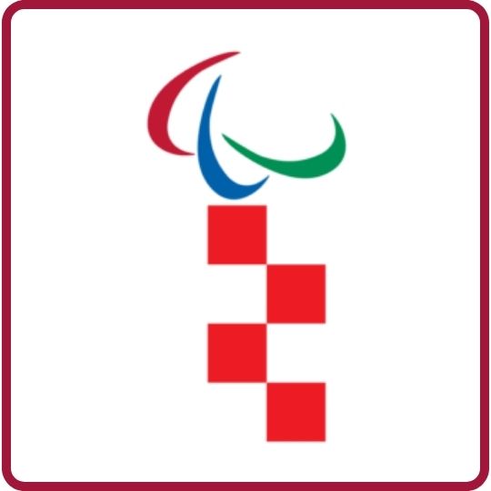 Vignette représentant le Comité paralympique croate