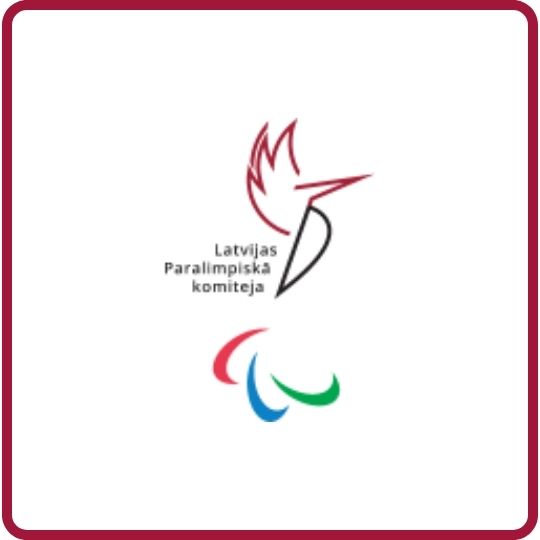 Vignette représentant le Comité Paralympique de Lettonie